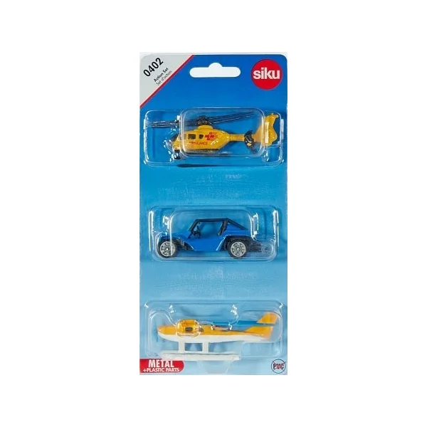 SIKU Blister set - ensemble d'action, 3 pcs