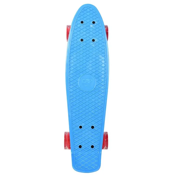 SKATE VINTAGE 22,5" ROUES LUMINEUSES – BLEU