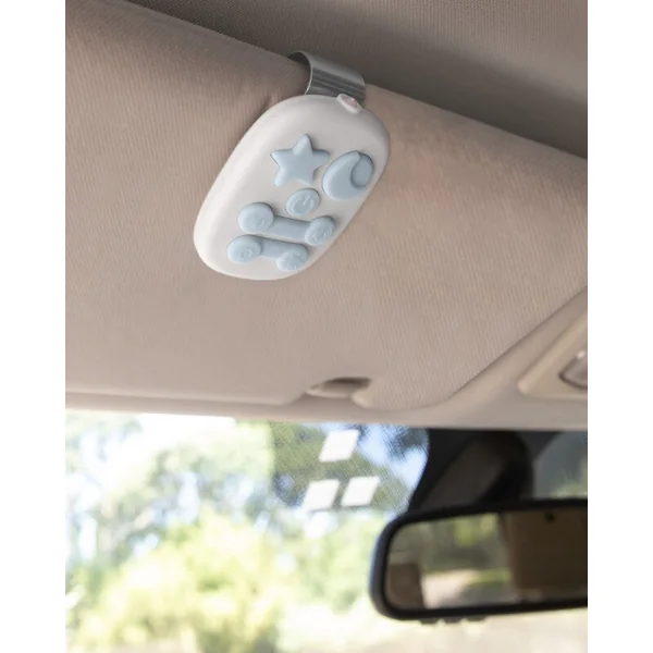 SKIP HOP Miroir rétroviseur pour voiture avec lumières et sons Silver Lining Cloud