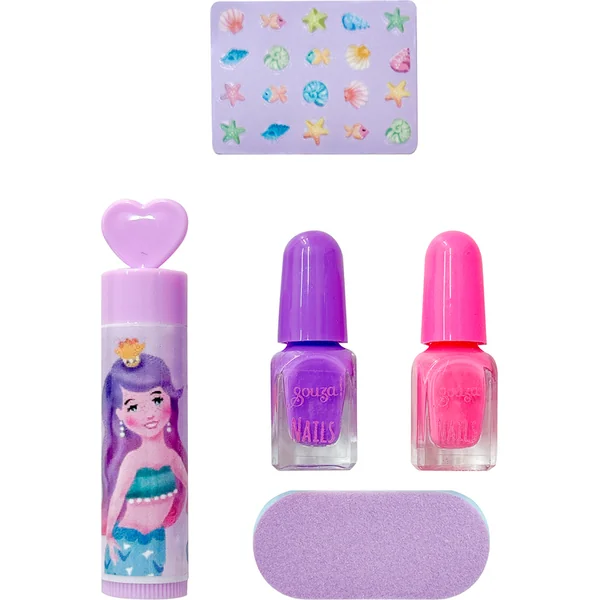 Souza Souza! - Ensemble de cosmétiques pour enfants - vernis à ongles et baume à lèvres