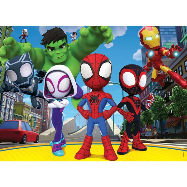 SPIDEY ET SES AMIS EXTRAORDINAIRES - NATHAN PUZZLE 45 PIECES
