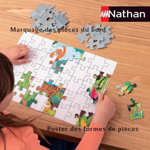SPIDEY ET SES AMIS EXTRAORDINAIRES - NATHAN PUZZLE 45 PIECES