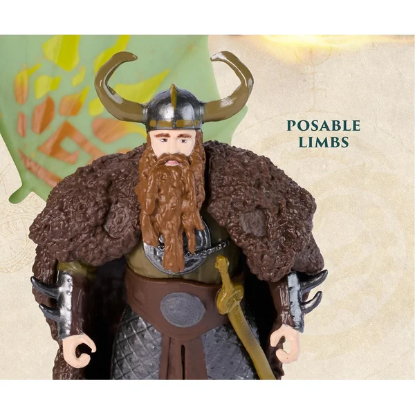 Spin Master Comment dresser votre dragon - Dragon et Viking Crusher et Calm