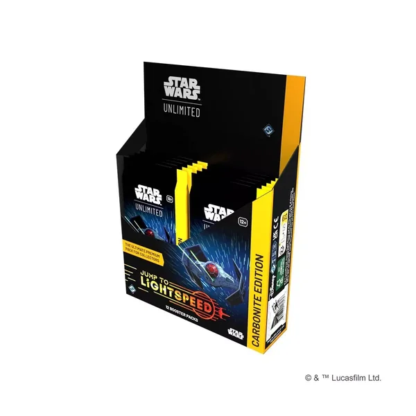 Star Wars Unlimited - Jump to Lightspeed - Carbonite Edition : Boite de 12 Boosters