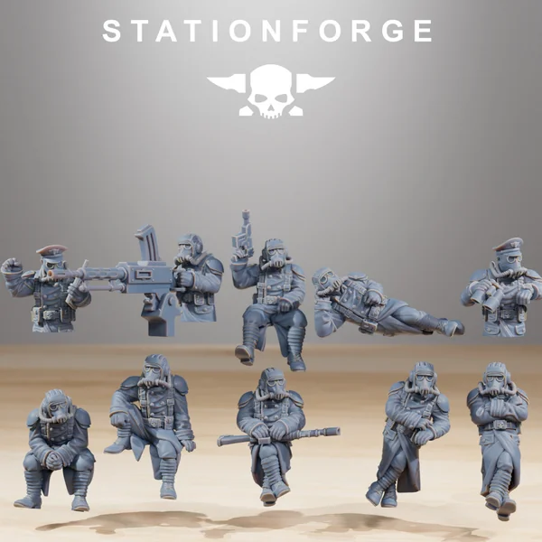 Station Forge - Légion de Fer – 1x Grimguard Heavy Battle Tank