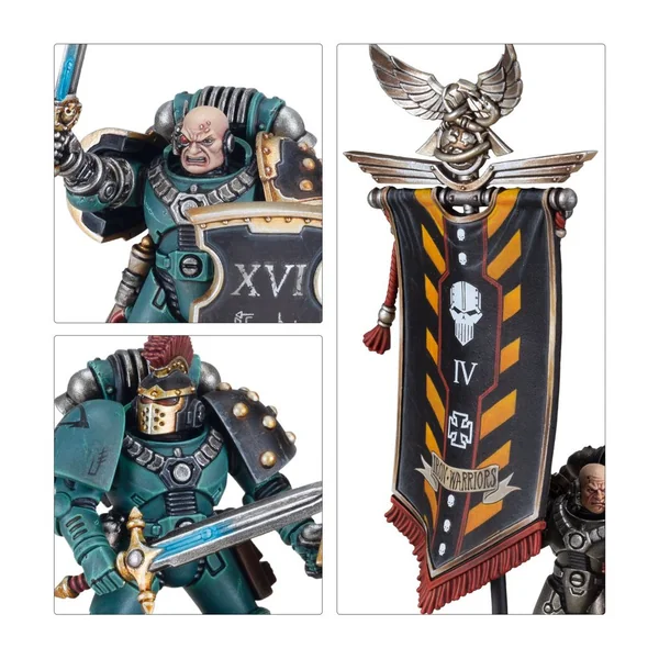 The Horus Heresy : Escouade d'Etat Major de Légion MKVI