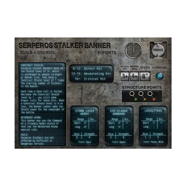 The Horus Heresy : Legions Imperialis - Serperos 'Overlord' Heavy Stalkers