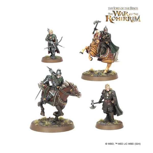 The Lord of The Rings : Middle Earth Strategy Battle Game - Haleth™ & Háma™, Princes of Rohan™