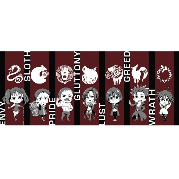 THE SEVEN DEADLY SINS - MUG - 460 ML - CHIBI SINS - BOITE X2  *