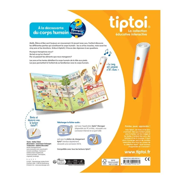 tiptoi® - À la découverte du corps humain