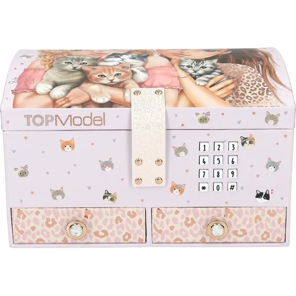 Top model Cat Love, Hayden & Lizzy boîte à bijoux avec effet sonore