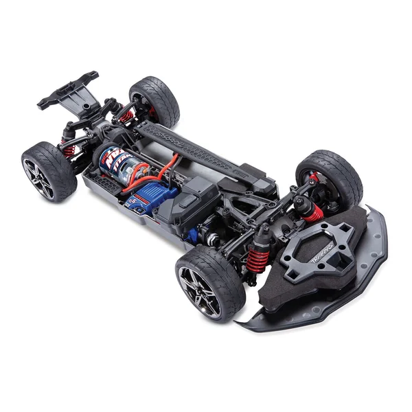 Traxxas Chevrolet Corvette Stingray 4-Tec RTR Gris - 93054-4-SLVR