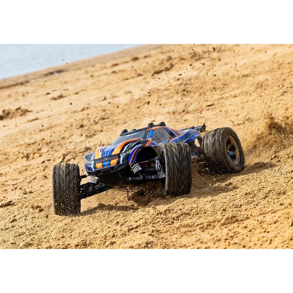 Traxxas Rustler 4x4 HD VXL Brushless 1/10 RTR Orange - 67376-4-ORNG