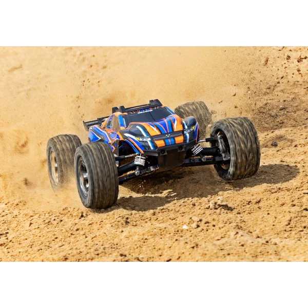 Traxxas Rustler 4x4 HD VXL Brushless 1/10 RTR Orange - 67376-4-ORNG