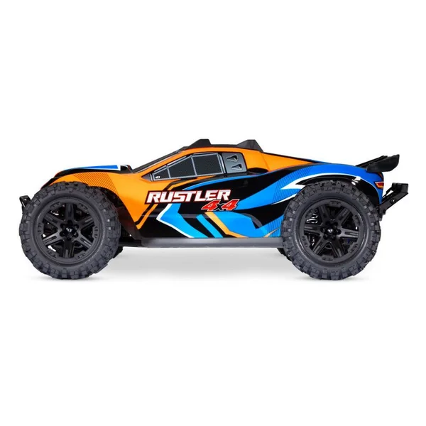 Traxxas Rustler 4x4 XL-5 LED ID TQ RTR Orange - 67064-61-ORNG