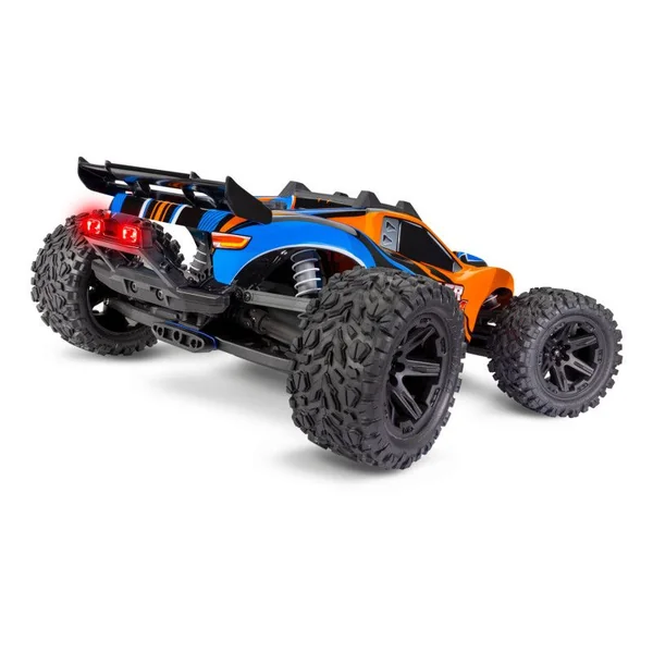 Traxxas Rustler 4x4 XL-5 LED ID TQ RTR Orange - 67064-61-ORNG