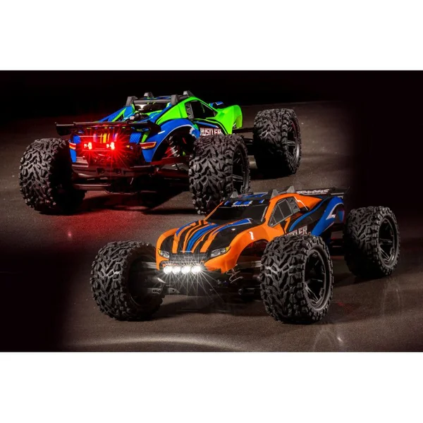 Traxxas Rustler 4x4 XL-5 LED ID TQ RTR Orange - 67064-61-ORNG