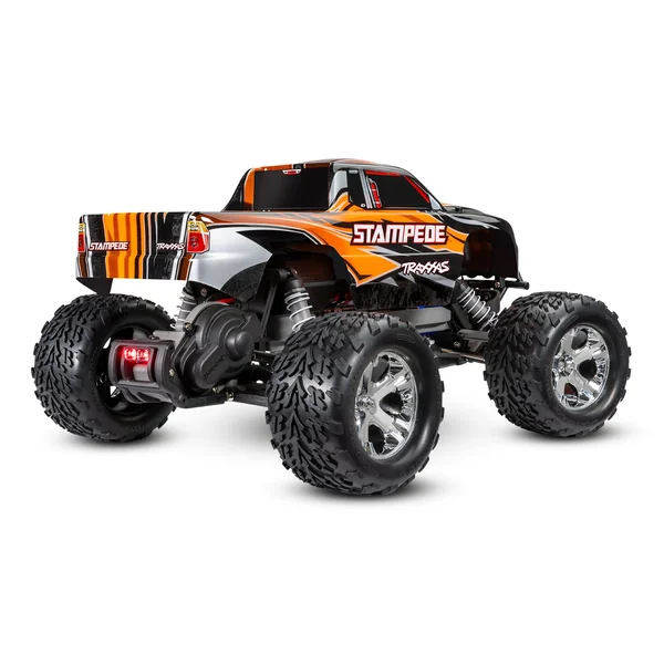 Traxxas Stampede 4X2 Brushed LED 1/10 RTR Orange - 36054-61-ORNG