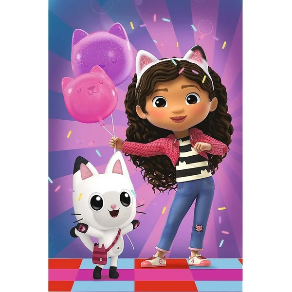 Trefl Puzzle 54 Mini - S Gabby, c'est toujours amusant / Universal Gabby's Dollhouse