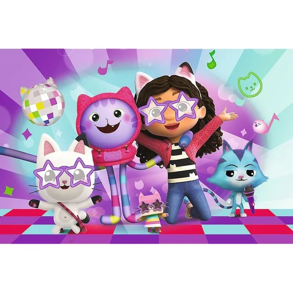 Trefl Puzzle 54 Mini - S Gabby, c'est toujours amusant / Universal Gabby's Dollhouse
