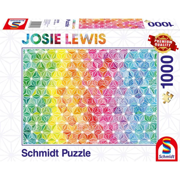 TRIANGLES MULTICOLORES PUZZLE 1000 PIECES