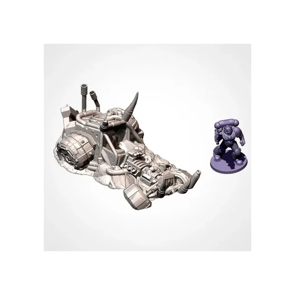 Txarli - Décors Futuristes - Epaves de buggies Ork