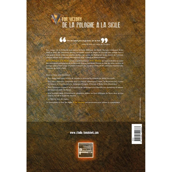 V for Victory : De la Pologne à la Sicile