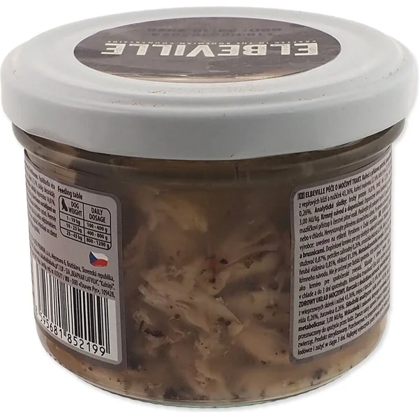 Verre Elbeville Dog Urinary Tract Care, poulet avec persil ajouté, pissenlit, 220ml