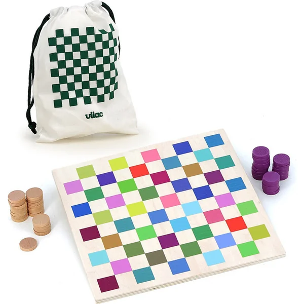 Vilac Dame en bois multicolore