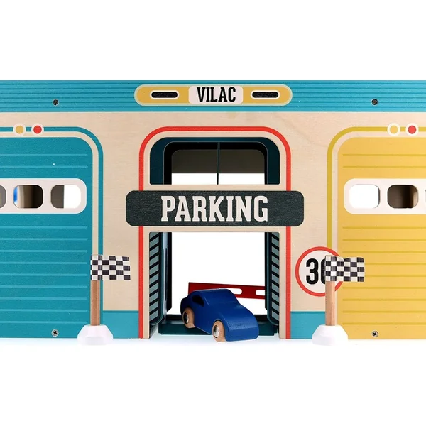 Vilac Garage vintage en bois Vilacity