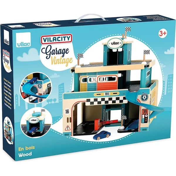 Vilac Garage vintage en bois Vilacity