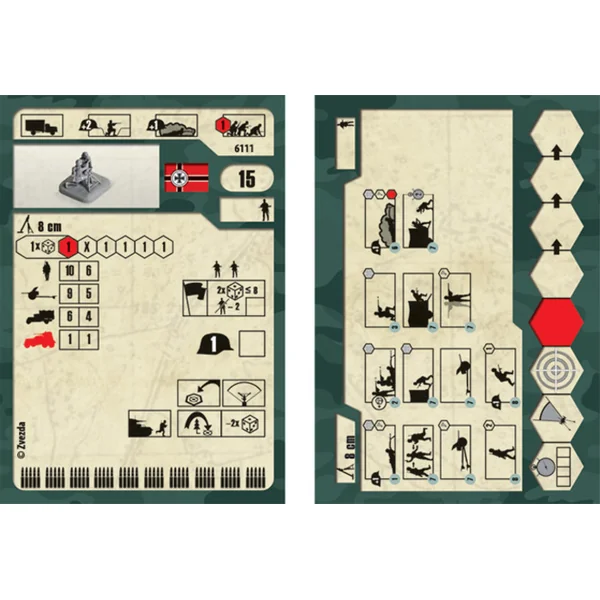 Wargames (WWII) figurines 6111 - Mortier allemand de 81 mm avec équipage (1:72)