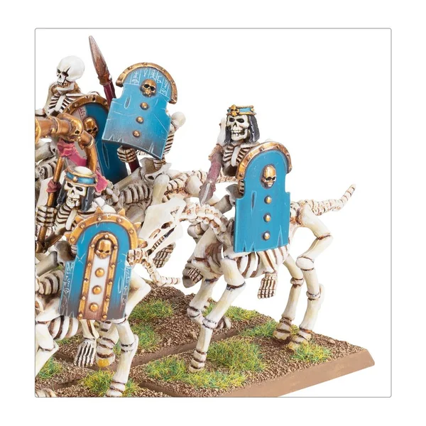 Warhammer - The Old World : Rois des Tombes de Khemri - Cavaliers / Archers à Cheval Squelettes