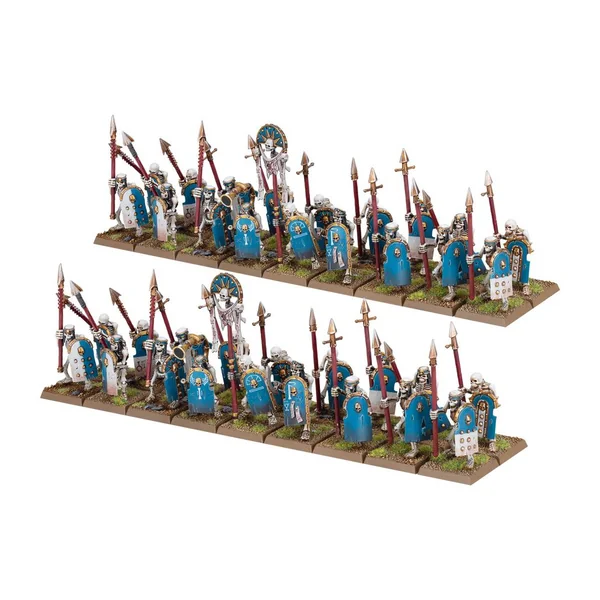 Warhammer - The Old World : Rois des Tombes de Khemri - Guerriers / Archers Squelettes