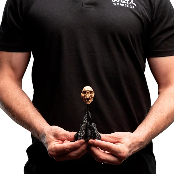Weta Workshop Le Seigneur des Anneaux - Crâne d'un Orc de la Moria Miniature