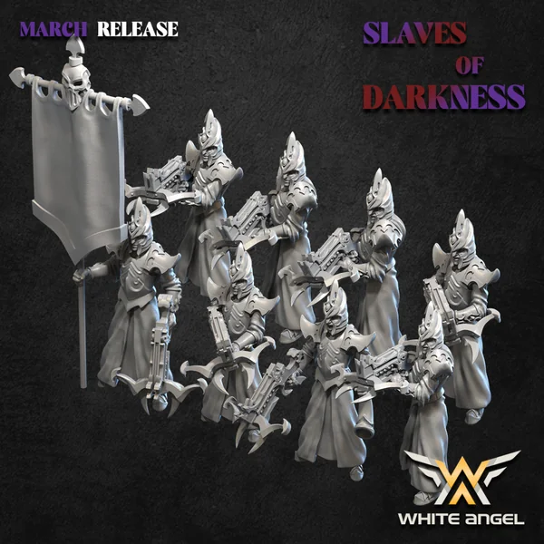 White Angel Miniatures - Slave to Darkness - Dark Arrow with EMC