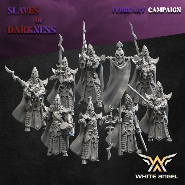 White Angel Miniatures - Slave to Darkness - Dark Death Guard with EMC