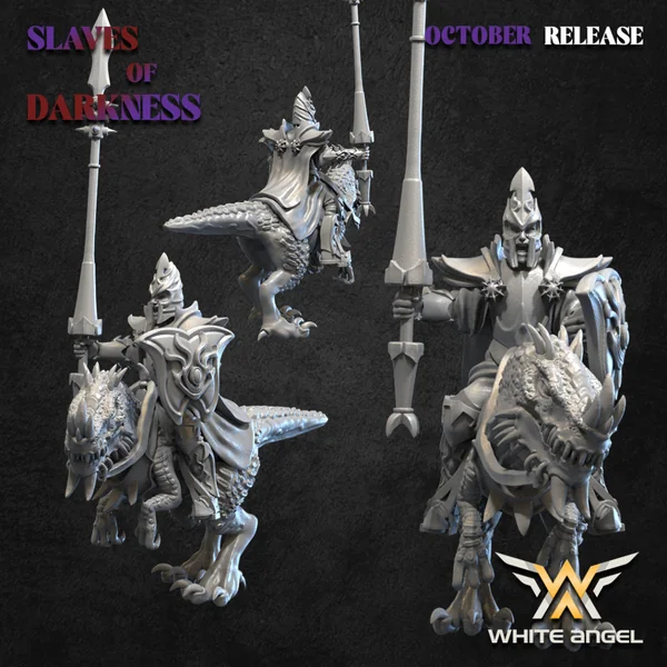 White Angel Miniatures - Slave to Darkness - Lord Of the Dark Land with EMC