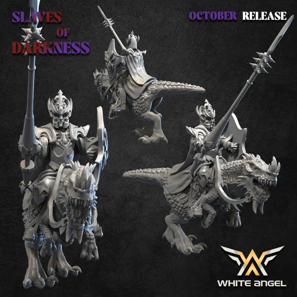 White Angel Miniatures - Slave to Darkness - Lord Of the Dark Land with EMC