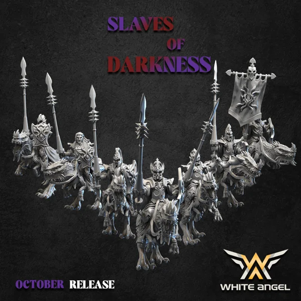 White Angel Miniatures - Slave to Darkness - Lord Of the Dark Land with EMC