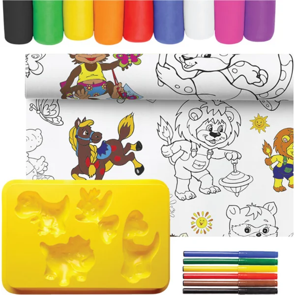 Woow ensemble créatif 4en1 Coloration et modelage