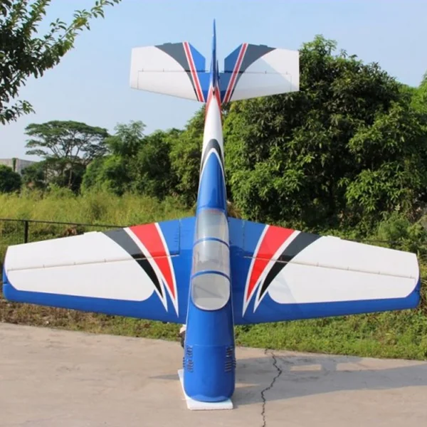 Yak 55M Pilot RC 88'' (27%) 2,24m - Bleu - Blanc - 50 à 60cm3