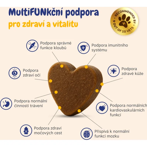 Zesty Paws Senior Advanced 9-in-1 Chews (60 pcs) – complément alimentaire fonctionnel 9-en-1 pour se